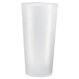 Trinkbecher Mehrweg, 500 ml, transparent
