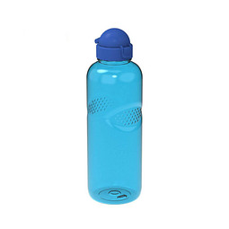 Trinkflasche Carve Junior, 1 l, transparent-blau/standard-blau PP