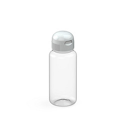 Trinkflasche Sports, 400 ml, RENEW, transparent/weiss