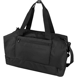 Trip Aware™ recycelte Reisetasche 42L, schwarz