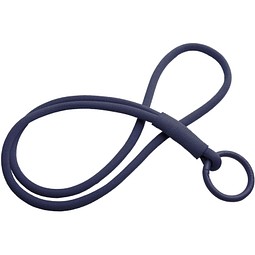 Tubyard Lanyard mit elastischem Band, mondlichtblau