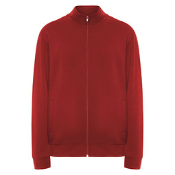 Ulan Sweatjacke Unisex, rot, XL