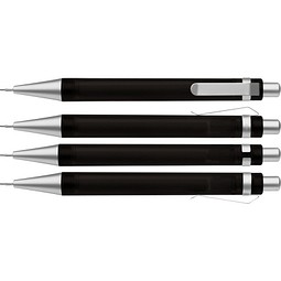 uma® ARCTIS B Druckbleistift, schwarz