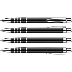 uma® ARGUS L Druckkugelschreiber, schwarz
