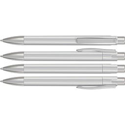 uma® CANDY LUX M SI Druckkugelschreiber, silber
