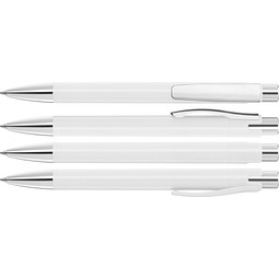 uma® CANDY M SI Druckkugelschreiber, weiss