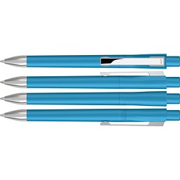 uma® CHECK M-SI Druckkugelschreiber, cyan