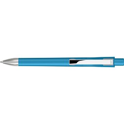 uma® CHECK M-SI Druckkugelschreiber, cyan
