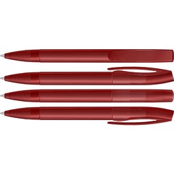 uma® CORAL frozen Drehkugelschreiber, rot