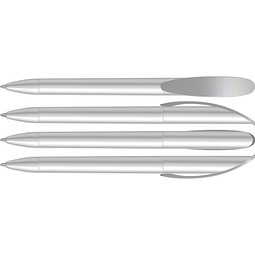 uma® KLICK SI Drehkugelschreiber, silber