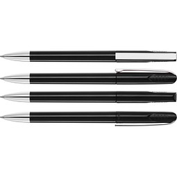uma® PUR SI Drehkugelschreiber, schwarz