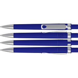uma® RECYCLED PET PEN CORE SI GUM Druckkugelschreiber, dunkelblau