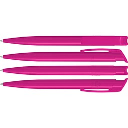 uma® RECYCLED PET PEN Druckkugelschreiber, magenta