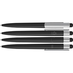 uma® RECYCLED PET PEN PRO F TOUCH Touchpen, schwarz