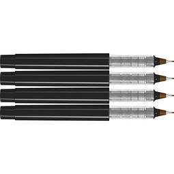 uma® RECYCLED PET PEN PRO FL Fineliner, braun