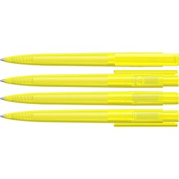 uma® RECYCLED PET PEN PRO frozen Druckkugelschreiber, gelb