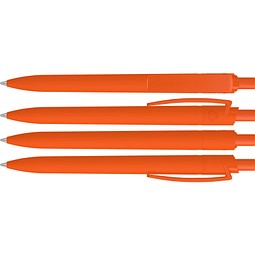 uma® RECYCLED PET PEN STEP F GUM Druckkugelschreiber, orange