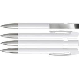 uma® SKY M SI Druckkugelschreiber, weiss