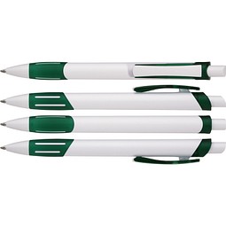 uma® STRIPE Druckkugelschreiber, grün