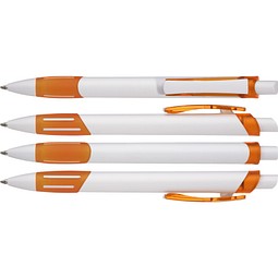 uma® STRIPE Druckkugelschreiber, orange