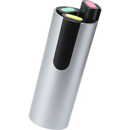 uma® TEXTMARKER 3er SET SI Textmarker, silber