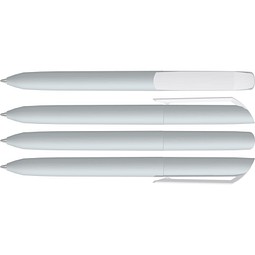 uma® VANE KG GUM Drehkugelschreiber, grau