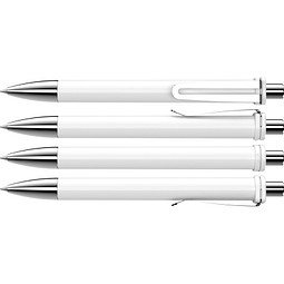 uma® VOGUE XL SI Druckkugelschreiber, weiss