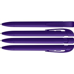 uma® YES F Druckkugelschreiber, violett