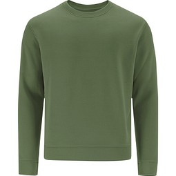Unisex Sweatshirt mit Rundhalsausschnitt – Klassischer Crewneck, M, GRÜN BOTTLE