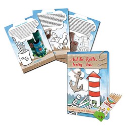 Upcycling-Set, Standard, Toilettenpapierrollen, ohne Druck