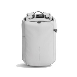 Saalfrank Xd Design Weiß / Grau Urban Wasserabweisender Anti-Diebstahl Rucksack, Off White,
