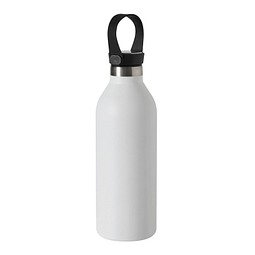 Vakuum-Isolierflasche STEEL LOOP,weiß