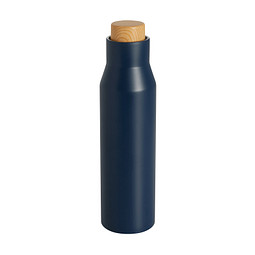 Vakuum-Trinkflasche DRINK NOBLY,marineblau