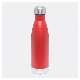 Vakuum-Trinkflasche GOLDEN TASTE doppelwandig,rot