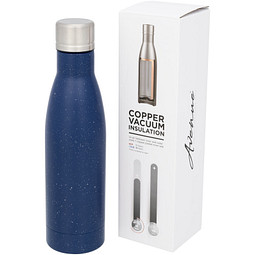 Vasa gesprenkelte Kupfer-Vakuum Isolierflasche, 500 ml, blau