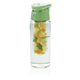 XD COLLECTION Verschließbare Aromaflasche, 700 ml, transparent/grün