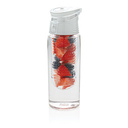 XD COLLECTION Verschließbare Aromaflasche, 700 ml, transparent/weiß