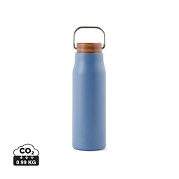 VINGA Ciro RCS recycelte Vakuumflasche 300ml, blau