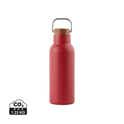 VINGA Ciro RCS recycelte Vakuumflasche 580ml, rot