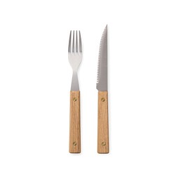 VINGA Paso 8-teiliges Grill-Besteck-Set, braun