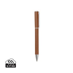 VINGA Timo Stift aus RCS recyceltem Aluminium, braun