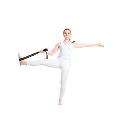 Virabha RPET Yogagurt, schwarz