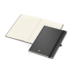 Geiger-Notes Vision-Book Creme A4 Bestseller, inkl. Goldprägung, schwarz