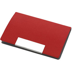 Visitenkarten Etui ATLAS, rot, rot