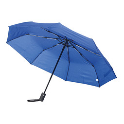 Automatik Windproof Taschenschirm Plopp, blau