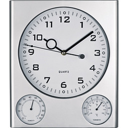 Wanduhr Den Haag, grau