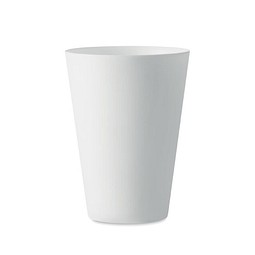 Wiederverwendbarer Becher 300ml FESTA LARGE, Weiß
