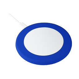 Wireless Charger REEVES-myMATOLA, weiß/blau