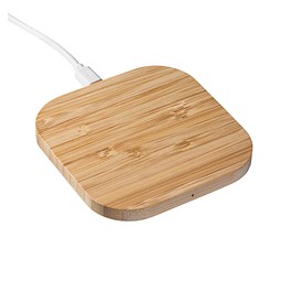 Wireless Charger REEVES-SAN DIMAS, 15 Watt, braun