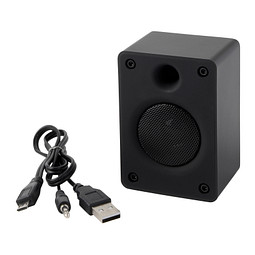 Wireless-Lautsprecher OLD SCHOOL,schwarz